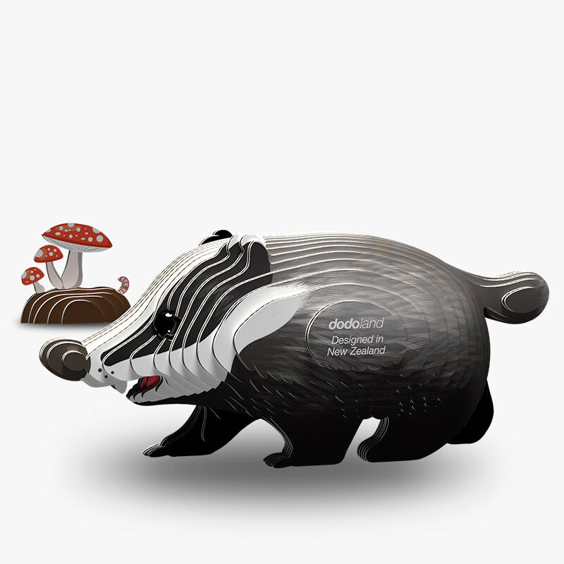 Eugy 3D Model Kit - Badger