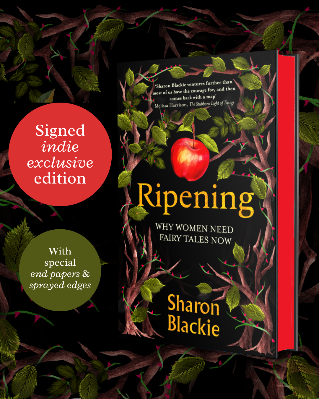 Ripening: Why Women Need Fairy Tales Now by Sharon Blackie SIGNED