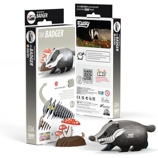Eugy 3D Model Kit - Badger