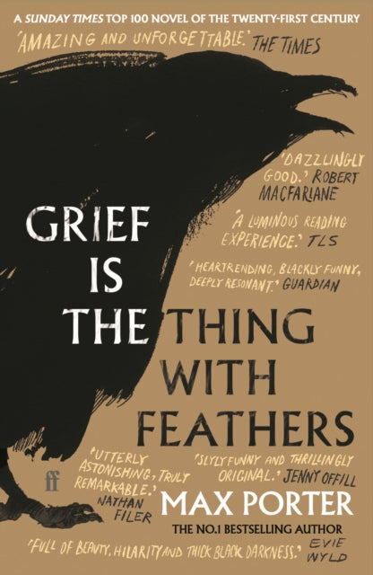 BEECHAM Grief Is the Thing with Feathers by Max Porter