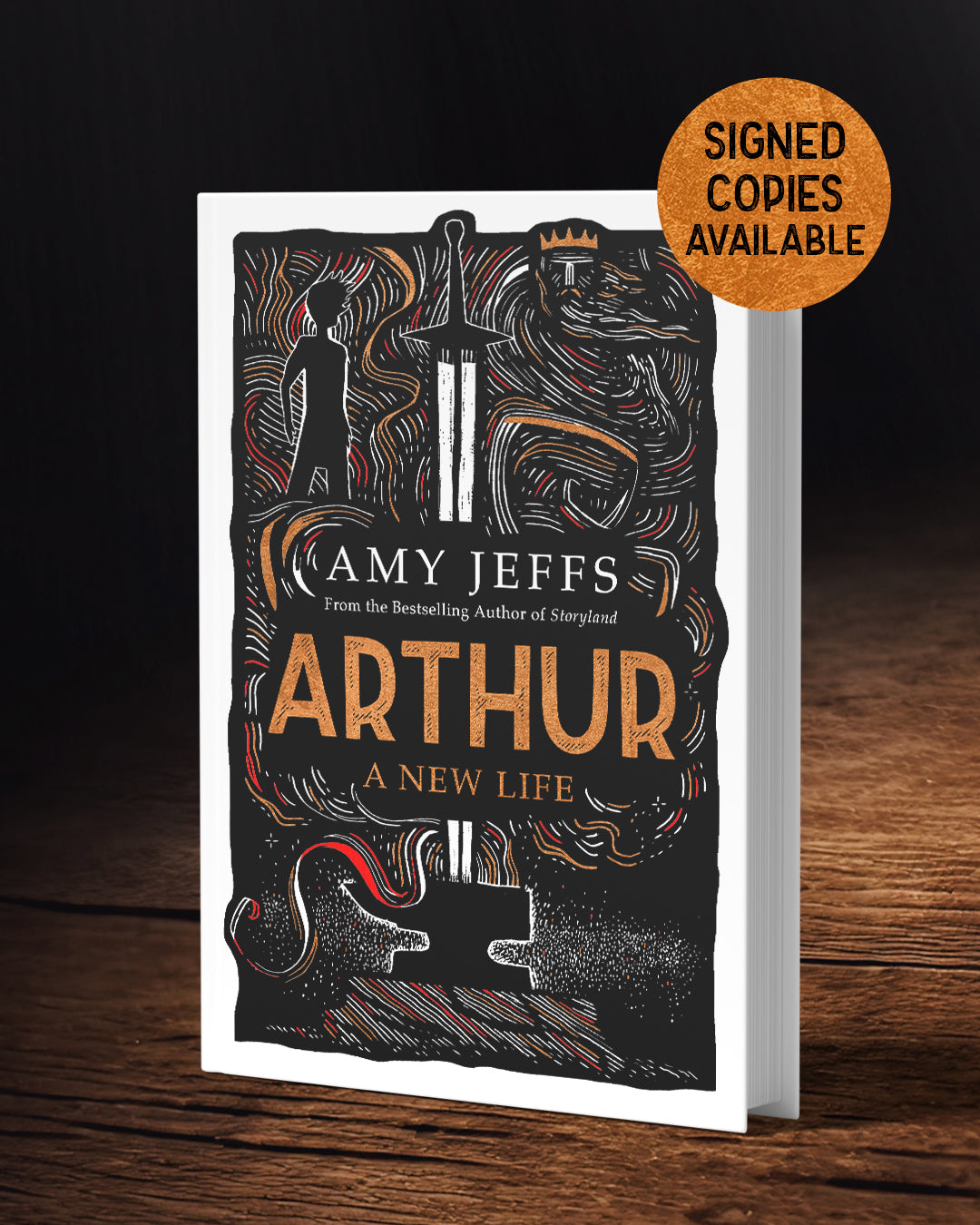Arthur - A New Life by Amy Jeffs SIGNED