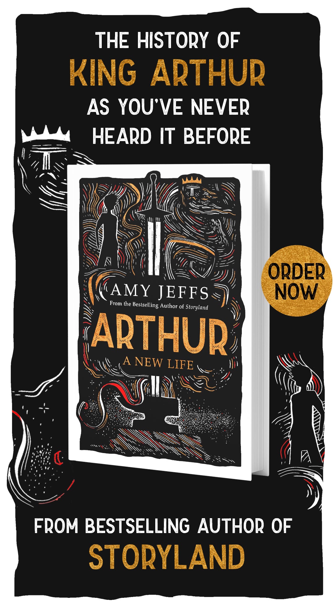Arthur - A New Life by Amy Jeffs SIGNED