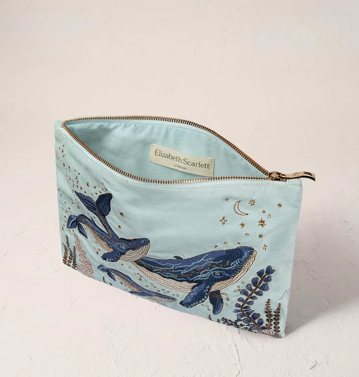 Elizabeth Scarlett Everyday Pouch Mystical Whale