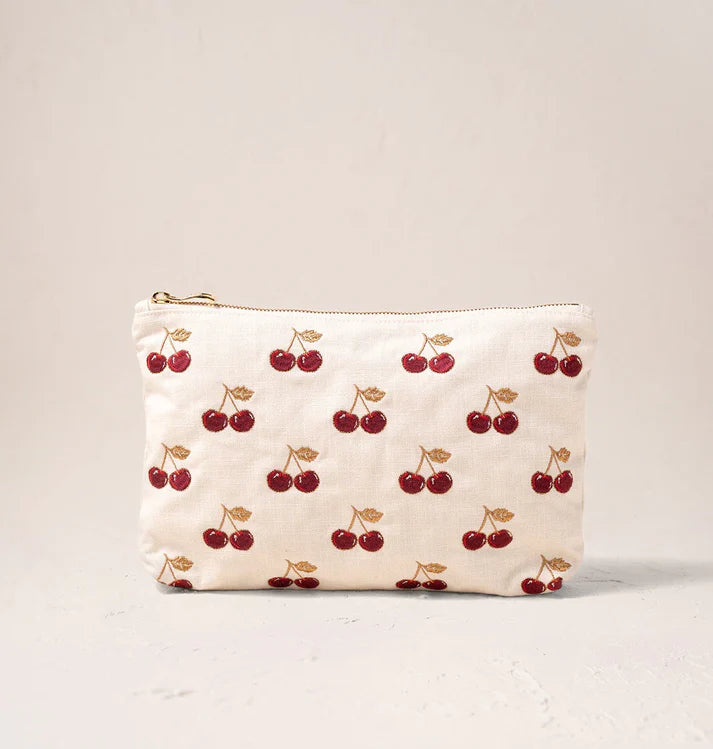 Elizabeth Scarlett Everyday Pouch Cherries
