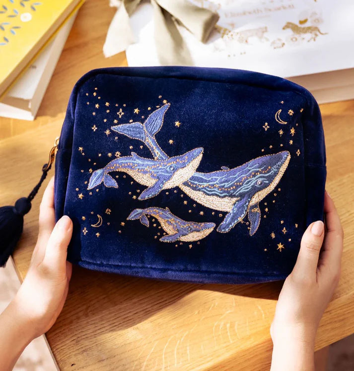 Elizabeth Scarlett Wash Bag Mystical Whale