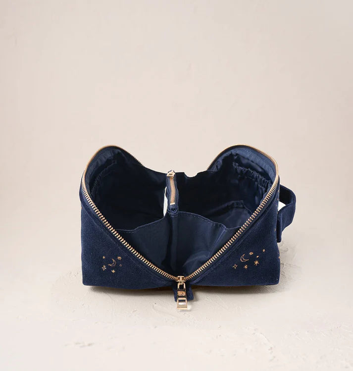Elizabeth Scarlett Open Flat Makeup Bag Mystical Whale