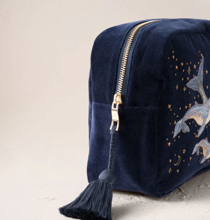 Elizabeth Scarlett Wash Bag Mystical Whale