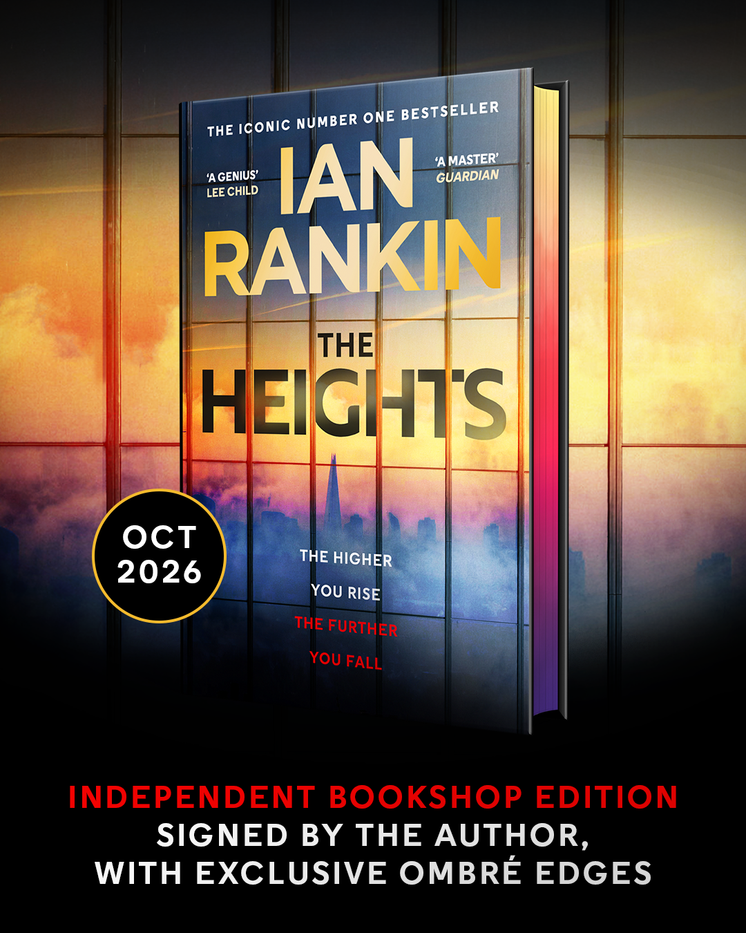 The Heights by Ian Rankin SIGNED indie edition