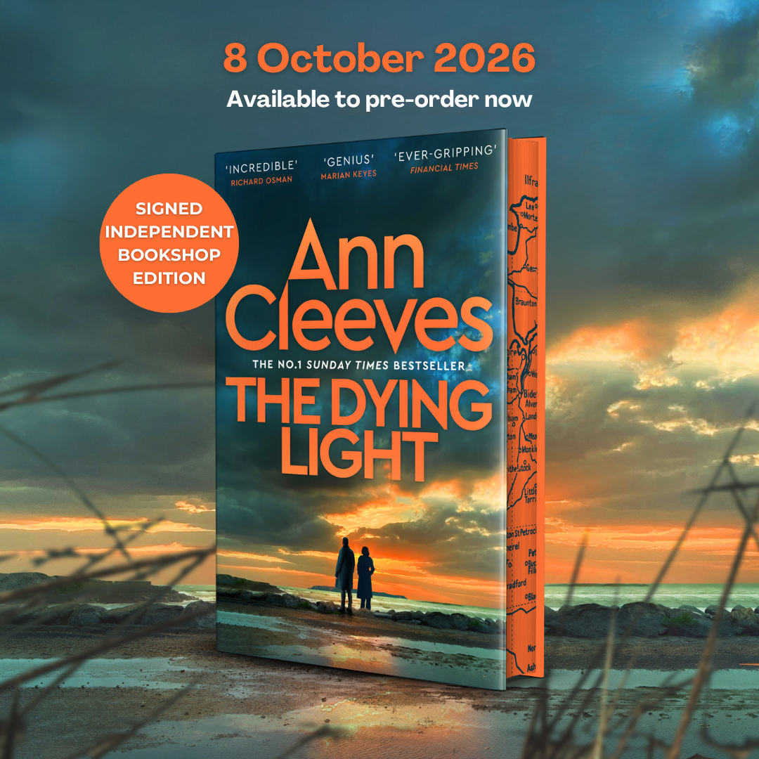The Dying Light by Ann Cleeves SIGNED