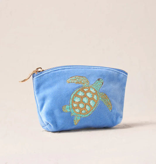 Elizabeth Scarlett Coin Purse Swimming Turtle