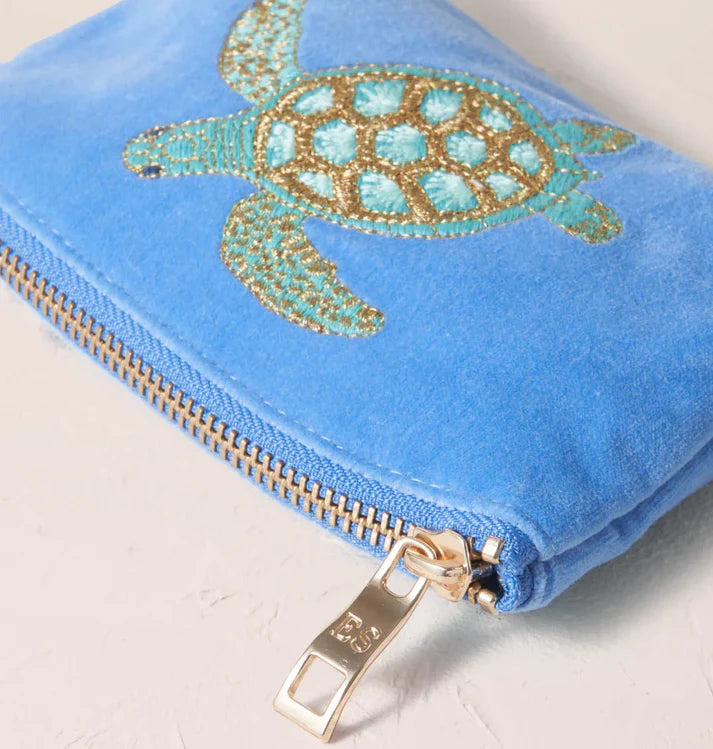 Elizabeth Scarlett Coin Purse Swimming Turtle