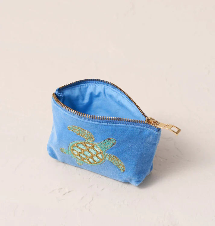Elizabeth Scarlett Coin Purse Swimming Turtle
