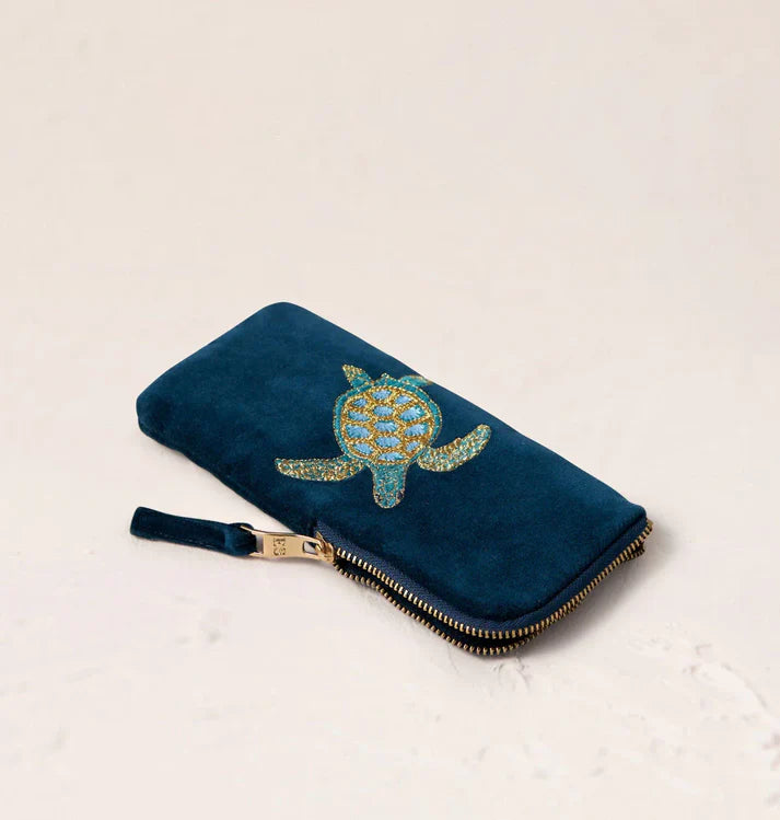 Elizabeth Scarlett Glasses Case Turtle Conservation