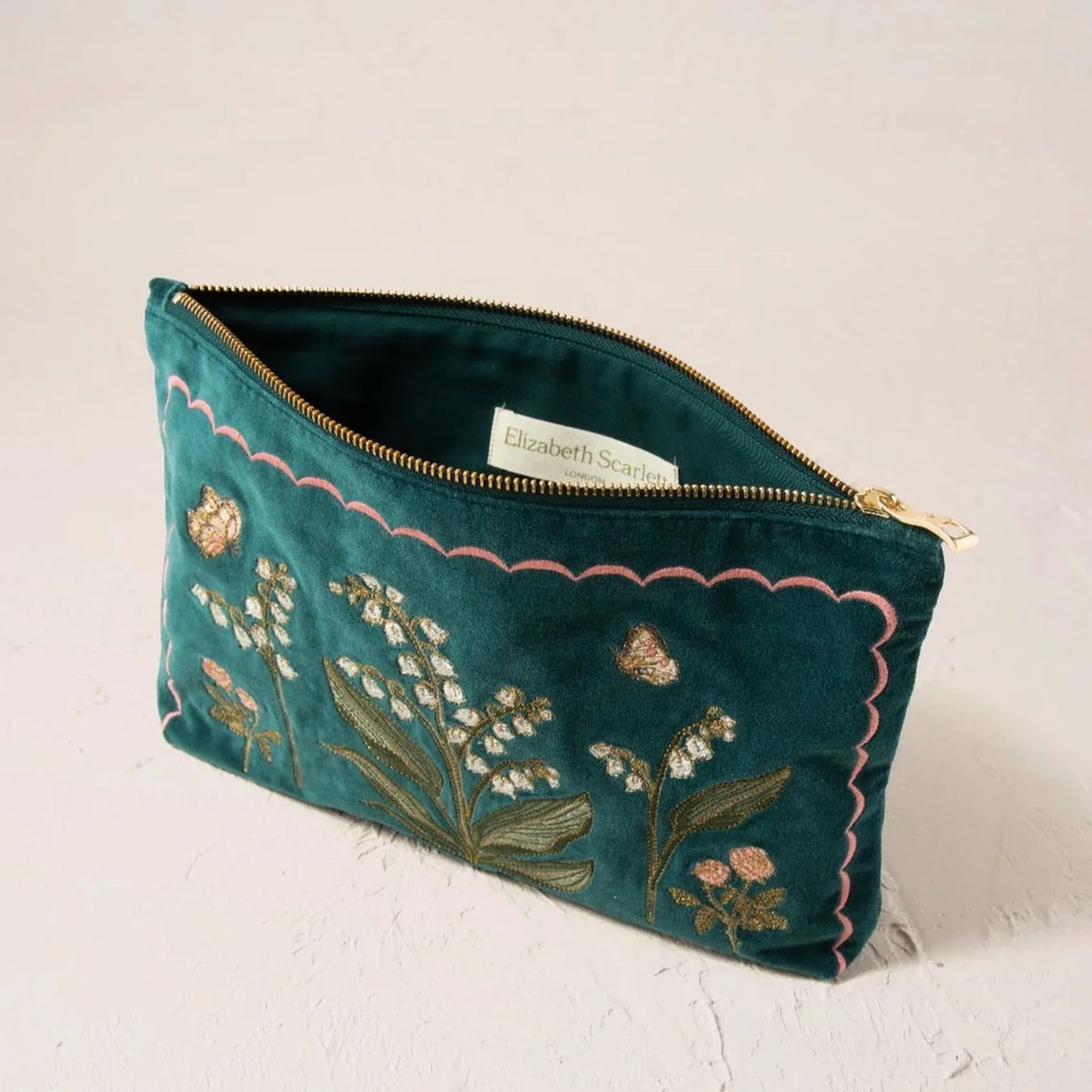 Elizabeth Scarlett Everyday Pouch Lily of the Valley