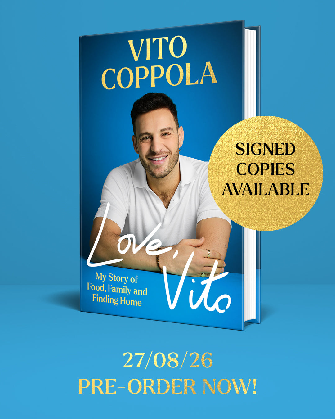 Love, Vito by Vito Coppola SIGNED