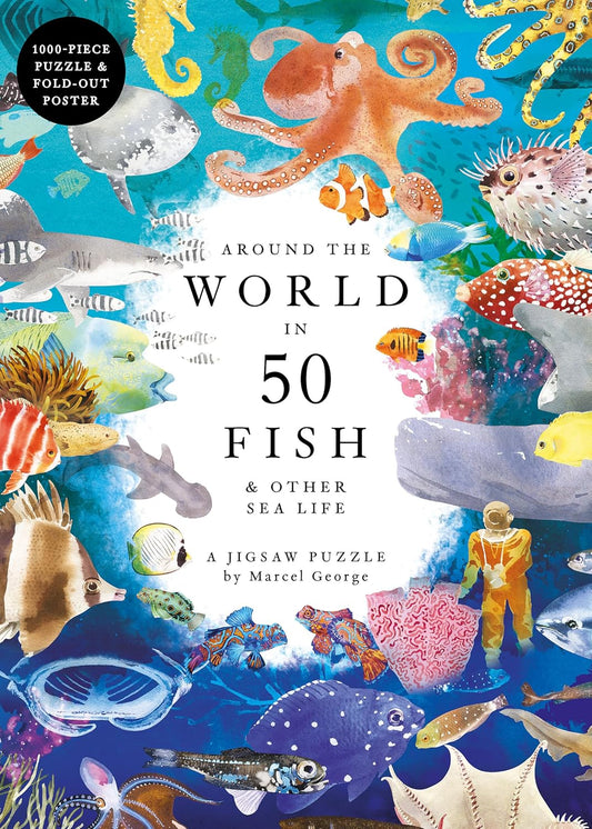 Around the World in 50 Fish : A Jigsaw Puzzle