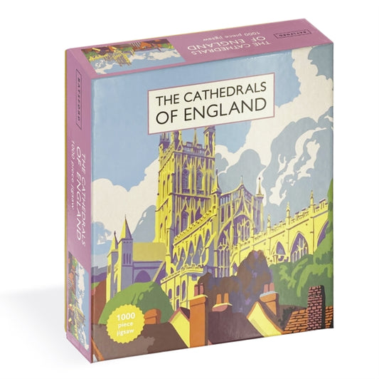 The Cathedrals of England - 1,000 piece JIGSAW