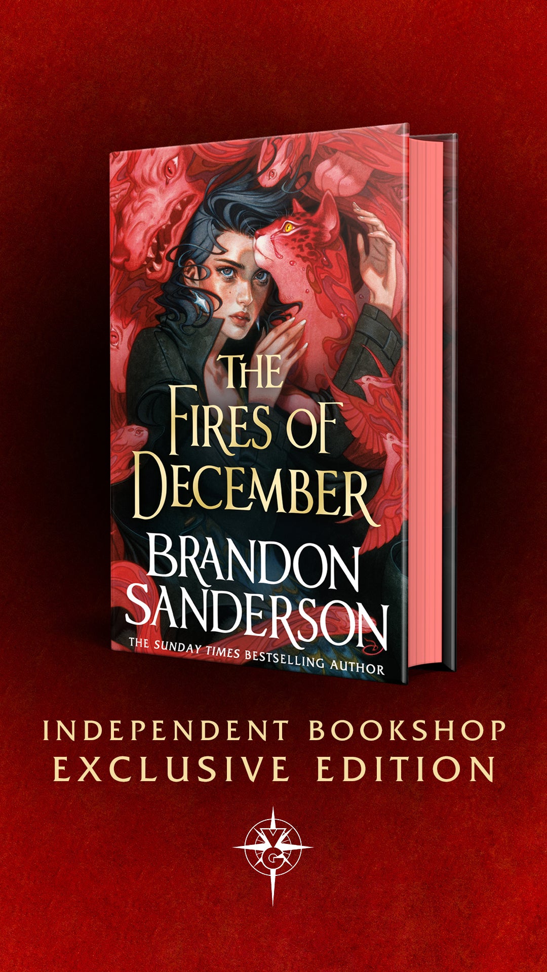 Fires of December by Brandon Sanderson - special indie edition