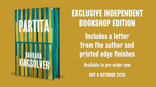 Partita by Barbara Kingsolver Indie exclusive edition - pre-order