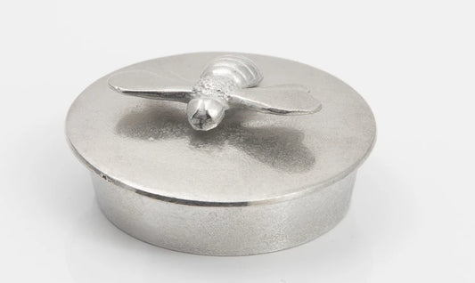 Large Pewter Trinket Box by Lancaster & Gibbings (Bee)
